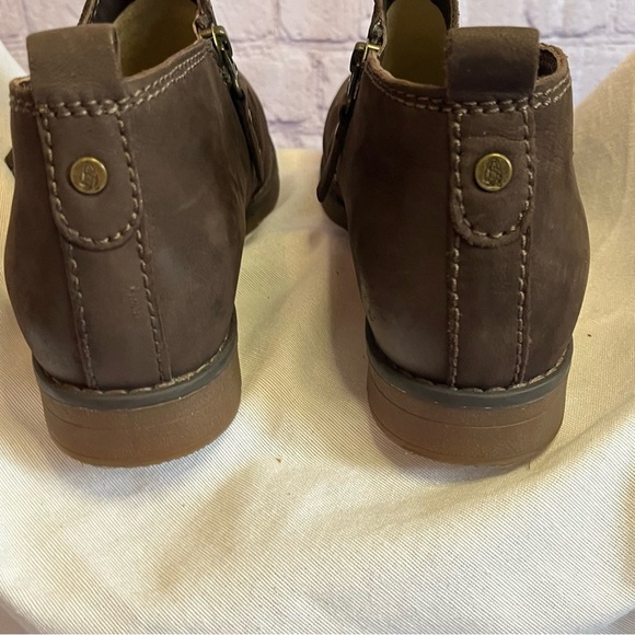 Hush Puppies Women's Mazin Cayto Ankle Boot Dark Brown Nubuck 8.5M - Picture 5 of 15